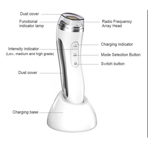 2021 face lifting multi-function therapy facial rf beauty device