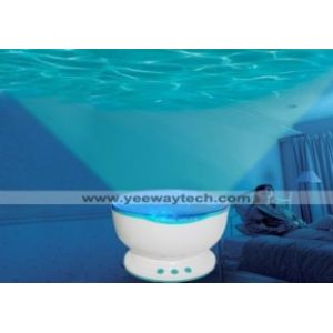 Ocean Sea Wave LED Projector MP3 Speaker USB Lamp