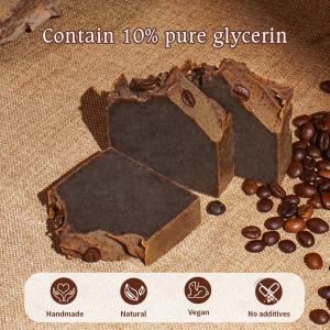Wholesale 80G/pcs Coffee Facial Soap Cold Process Fruit Scented Hand Soap from china suppliers