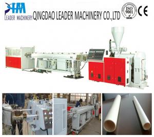 Wholesale 16-40mm pvc/upvc electrical cable/conduit pipe extrusion line from china suppliers