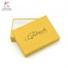 Yellow Luxury 950gsm Decorative Cardboard Gift Boxes With Lid for sale