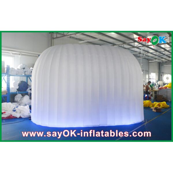 Inflatable Photo Booth Hire Vaulted White LED Inflatable Photo Booth Hire With Blower For Photos