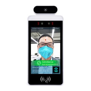 Non-contact face recognition digital thermal scanner human body temperature