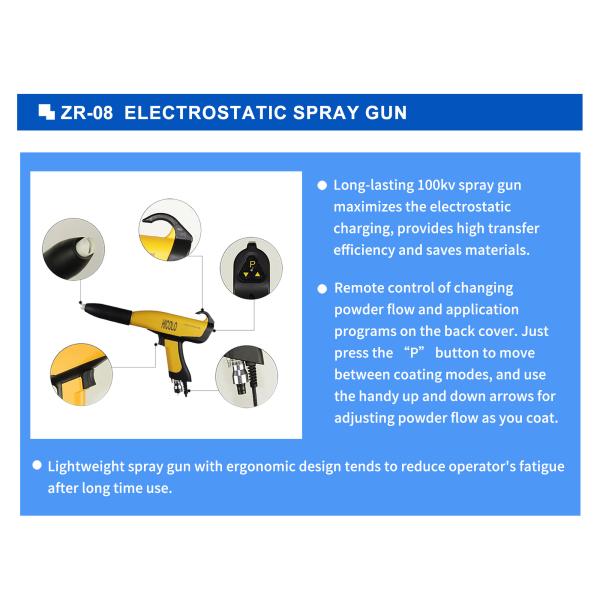 Easy-To-Operate High-Efficiency Coating Powder Spraying Machine For Quantity Production Fast Painting