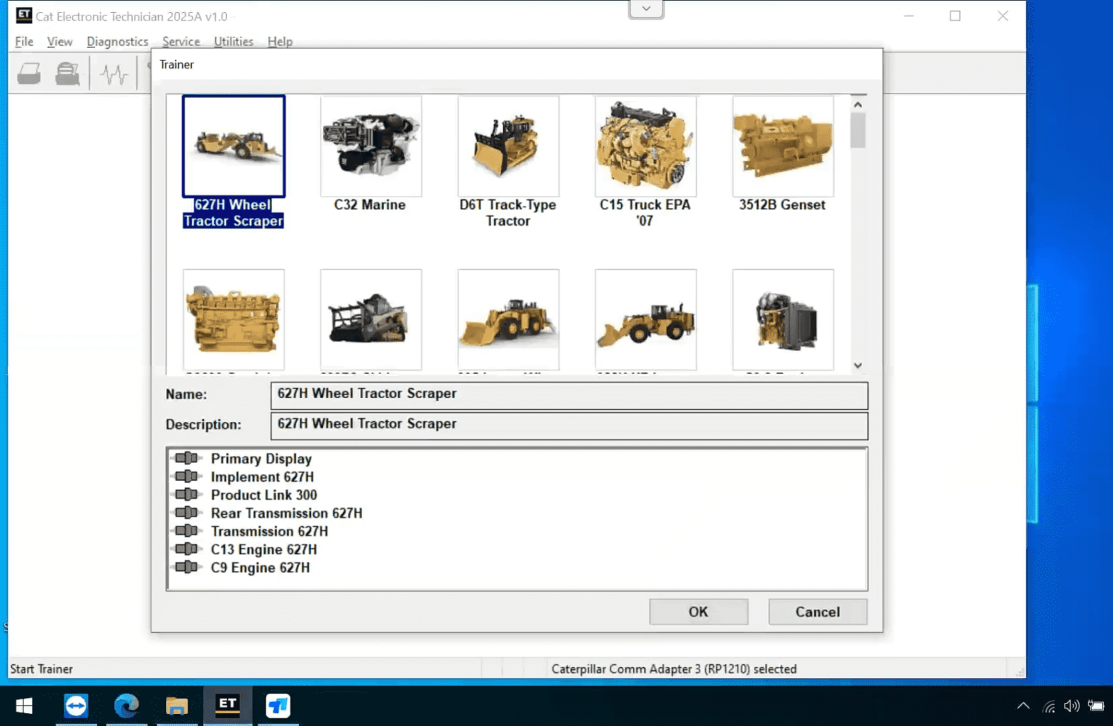 2025A CAT ET ET3 Diagnostic Software