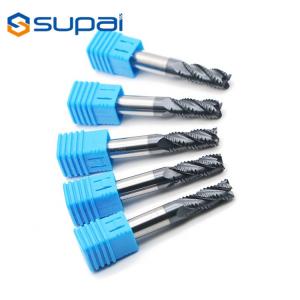 Wholesale Long Shank Roughing End Mill / Solid Carbide Corner Radius End Mills from china suppliers
