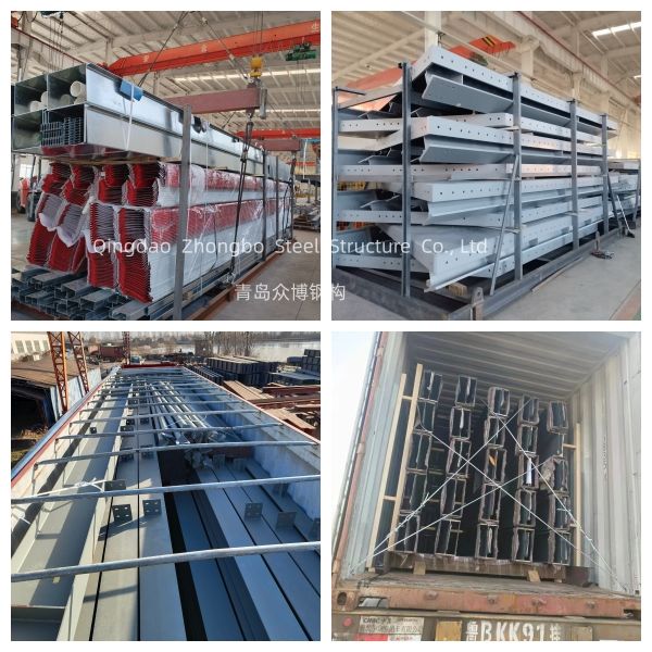 Steel Structure Building Construction Combining Durability and Spacious Design with Prefabricated Long Span Steel Panels
