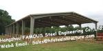 Chicken Poultry Shed Steel Construction and Animal Farm Building Steel Cow Shade