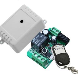 Wholesale Wireless Remote Control Switch 1CH 433MHz Relay and Receiver POC810 from china suppliers