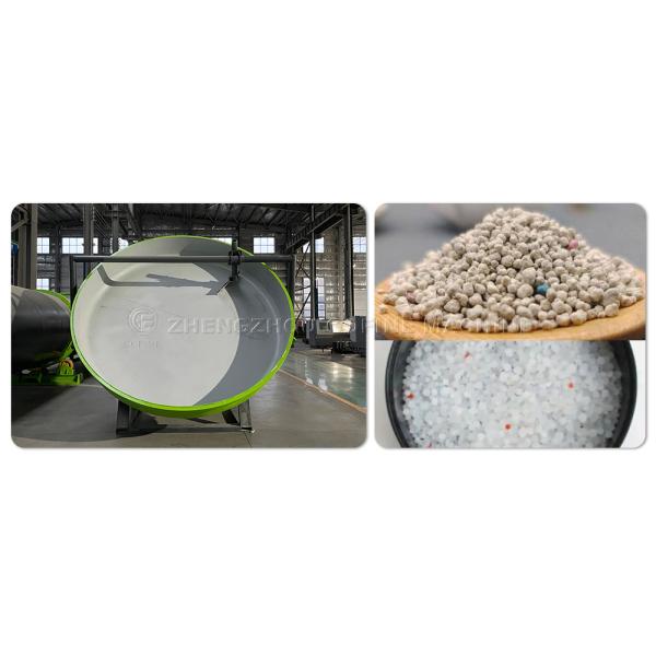 PLC Control Disc Granulator Set with 99% Dust Removal Efficiency for NPK Production