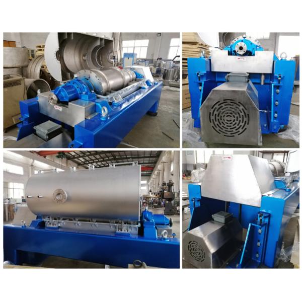 Industrial Filtration Titanium Decanter Centrifuges For Calcium Hypochlorite Machine