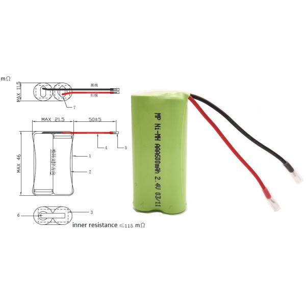 LSD RTU AAA 600mAh NIMH Rechargeable Batteries 2.4V