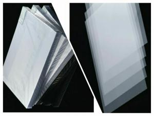 Wholesale PVC Overlay Film Reel Smart Card Material Transparent With One Side Glue Coating from china suppliers