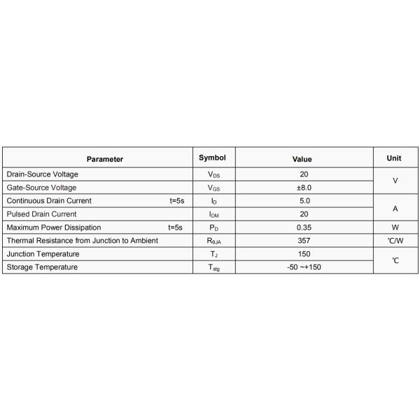 HXY2300 Mosfet Power Transistor , Field Effect Transistor Fast Switching