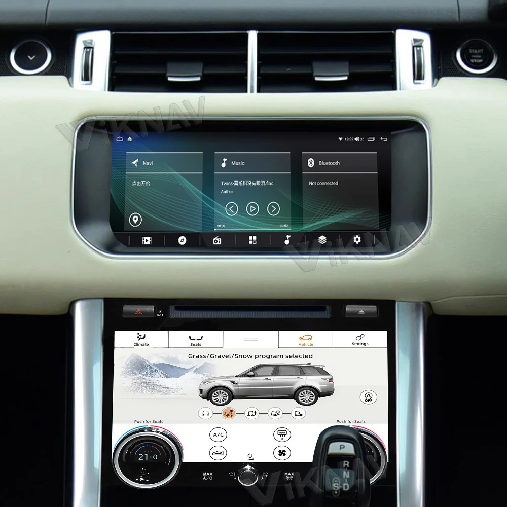 Android Auto Car Radio For Range Rover sport L494 2013-2017 Touch Screen Multimedia Player GPS Navigation Head Unit