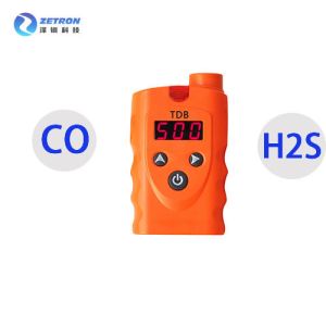 Wholesale H2S Personal Gas Detector / Handheld CO Meter 30s Warming Up Time For Steel Chemical from china suppliers