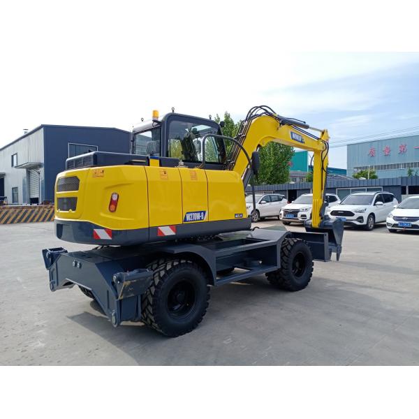 Mechanic Mini Wheel Crawler Excavator Bucket 0.2--.6cbm For River Clean