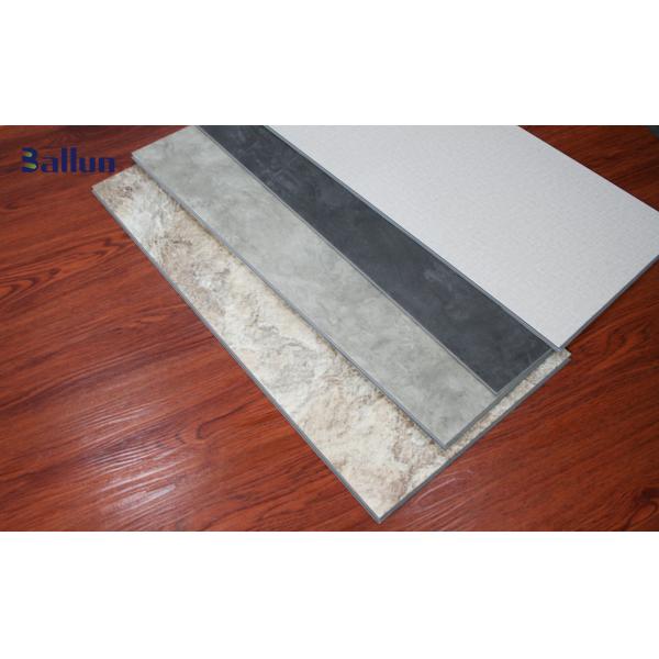 Fireproof Stone Powder Plastic Composite Spc Floor 5mm Thick for Indoor Installation