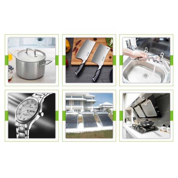 AISI ASTM 1000mm Width Hot / Cold Rolled 201 Stainless Steel Plate For Mechanical