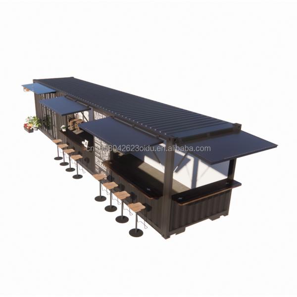 Hotel Accommodation Solution Prefabricated Modular Container Houses in Container Store/Shop with Aluminum Alloy Windows