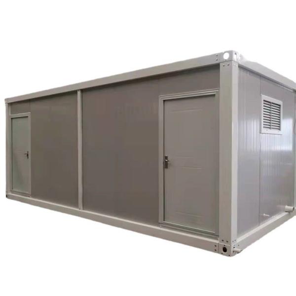 Sustainable Residences Foldable Prefabricated Portable Container Toilet with