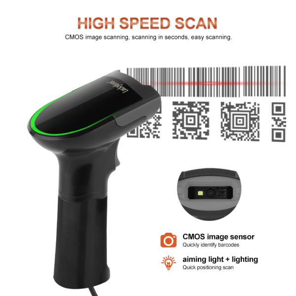 Good Price Handheld Wired Lecteur Code bar Use with Pos Machine for Pos Systems