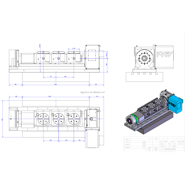 Five-axis Post-processing Program CNC 5th Axis Rotary Table