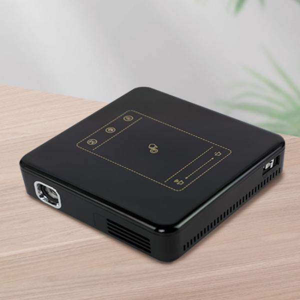 RK3328 Mali-450MP2 GPU LED Multimedia Projectors For Home Theater 0.4kg