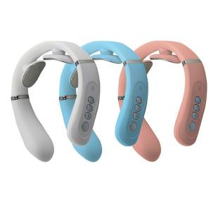 China Cordless Rechargeable Neck Massager Electric Wireless Neck Warmer Massager on sale