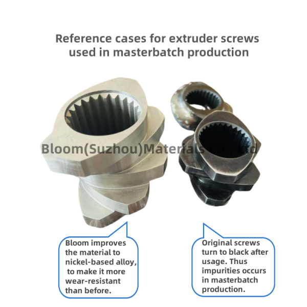 High Efficiency Mixing 30mm Bimetallic Twin Screw Elements for Durable Extruder Performance
