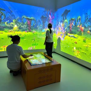 Wholesale Professional Interactive Painting Table Projector For Kids' Game from china suppliers