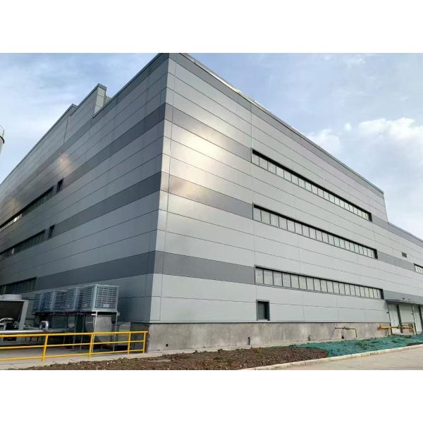 Steel Structure Warehouse with ISO 9001 Certification, 500㎡ Min Order