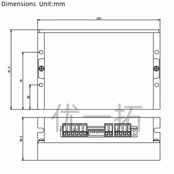 P860 DM860 Stepper Motor Driver With Fan Pulse / IO Microstep 2.4-7.2A Open Loop Hybrid Digital For 57,86 Motor Nema23 Nema34 Motor For CNC Machine
