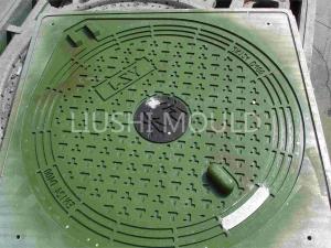China EPS Manhole Cover Of  Lost Foam Casting Molds Cast Iron on sale
