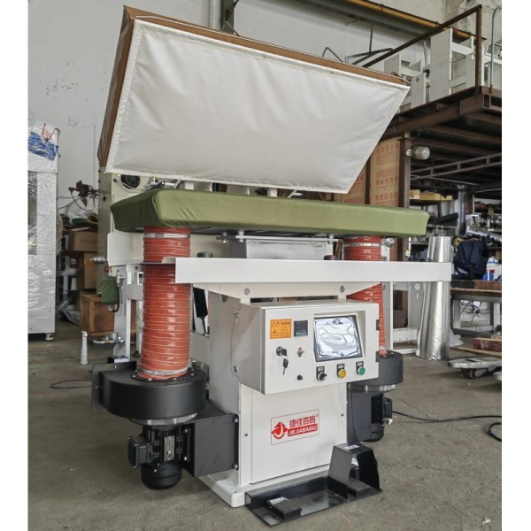 High Pressure hot seal bonding pressing machine with build-in vacuum unit pump wrinkle free
