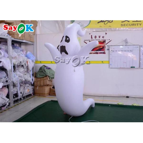 1.5m 5ft Outdoor Decorative Inflatable LED Ghost Model For Parade Adornments