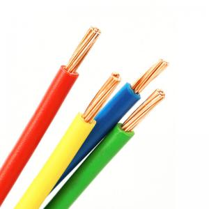 Wholesale H07V-R Strands Bare Copper Conductor PVC Insulated Electrical Cable House Wire from china suppliers
