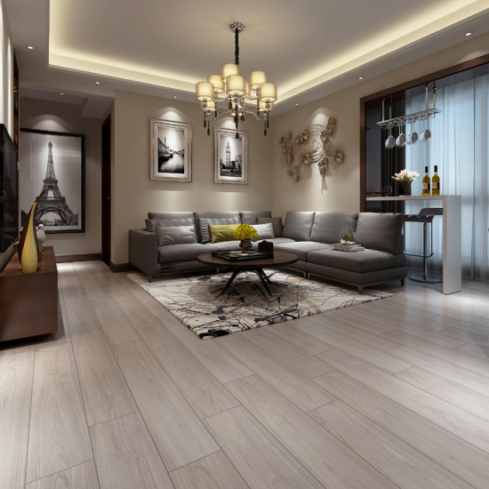 Room Occasion Soft Feeling Porcelain Wood-Like Floor Tiles with Wood-Like Appearance