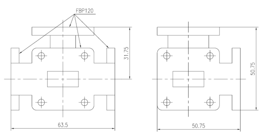 10-15GHz WR-75 WAVEGUIDE MAGIC T