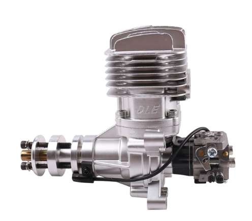 Hot DLE35RA Cc GAS Engine For RC Airplane Fixed Wing Model Single Stroke Two Exhaust Wind Cold Hands Start Ater