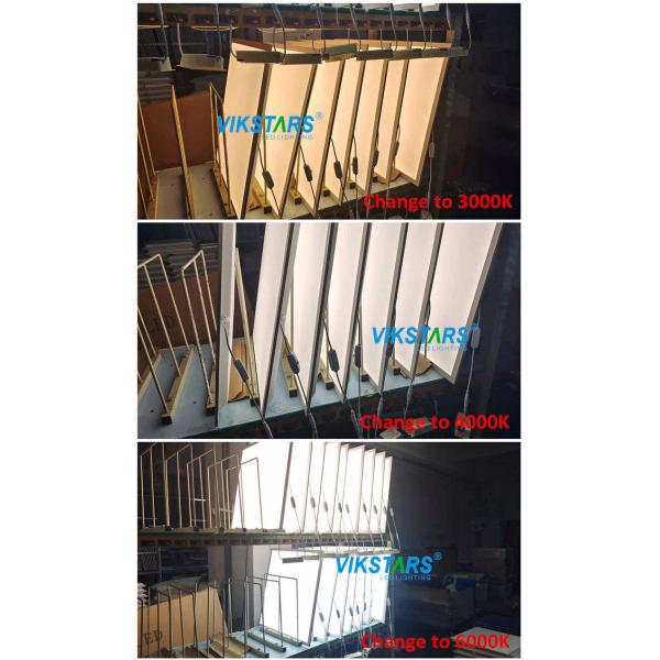 Hospital Ceiling LED Flat Panel Lights 595*595*30mm 6000K