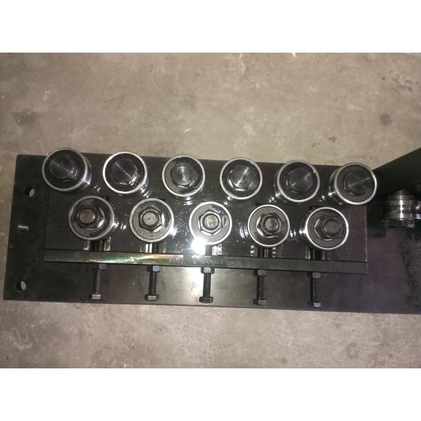 Bearing Steel 4 - 6 Mm Metal Wire Straightening Machine With Scratch Easy Open And Close