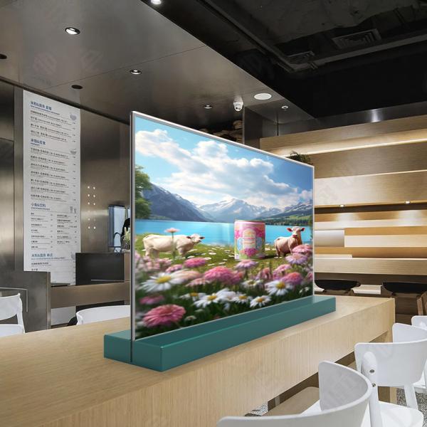 30 Inch Oled Clear Display Integrated Stitching Model Customizable Size Low Power Consumption