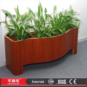 Wholesale Waterproof Wpc Flower Boxes , Pvc Composite Bed Flower Box UV protect from china suppliers