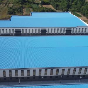Prefabricated Steel Workshop Building with EPS Sandwich Panels