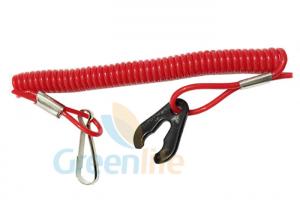 Wholesale Emergency Mercury Stop Switch Lanyard , Outboard Motors Ski Doo Tether Cord from china suppliers