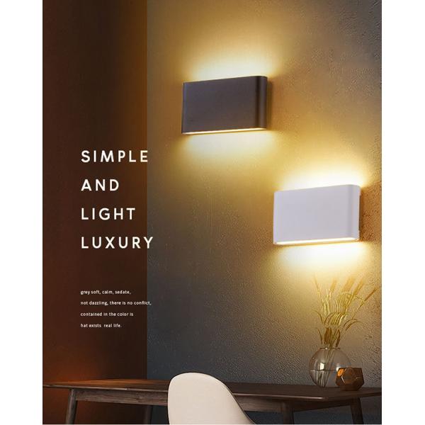 Wall Lights Up and Down Aluminium Body Modern Led Sconce Light Fixture