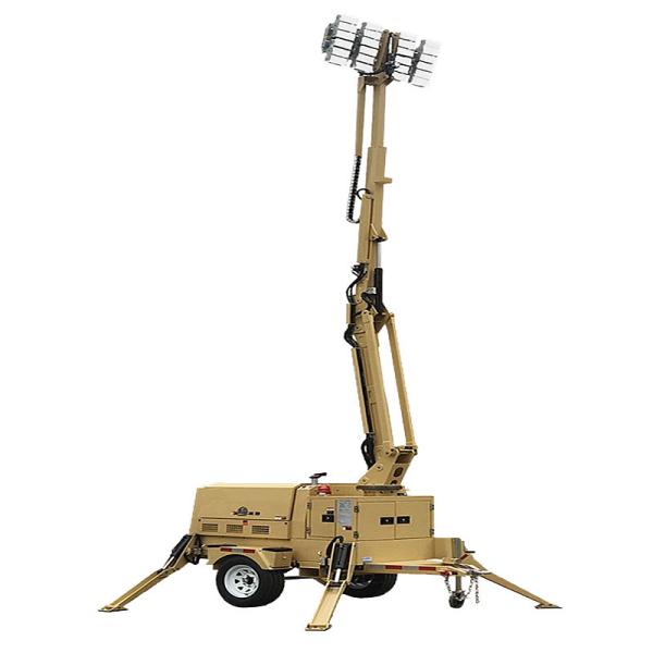 Diesel Generator Light Tower Rated Voltage 220V Towable Light Tower Mobile Lighting Tower