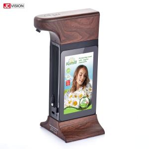 7inch Double Sided Screen Hand Dispenser Sanitizer Digital Advertising Kiosk