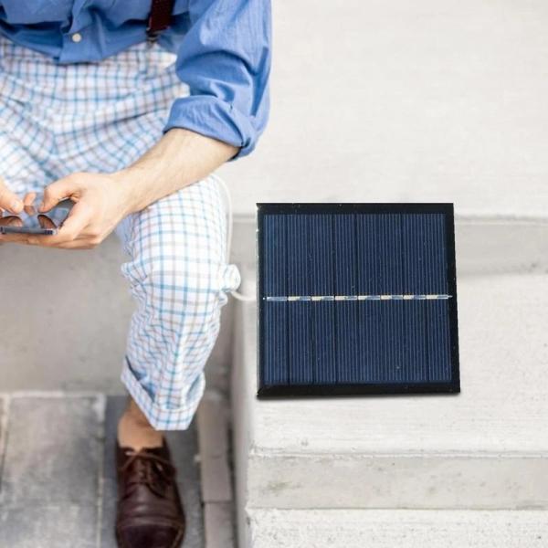 MWT Type 1W 4V Foldable Solar Panel Cell 1.2V Rechargeable Battery